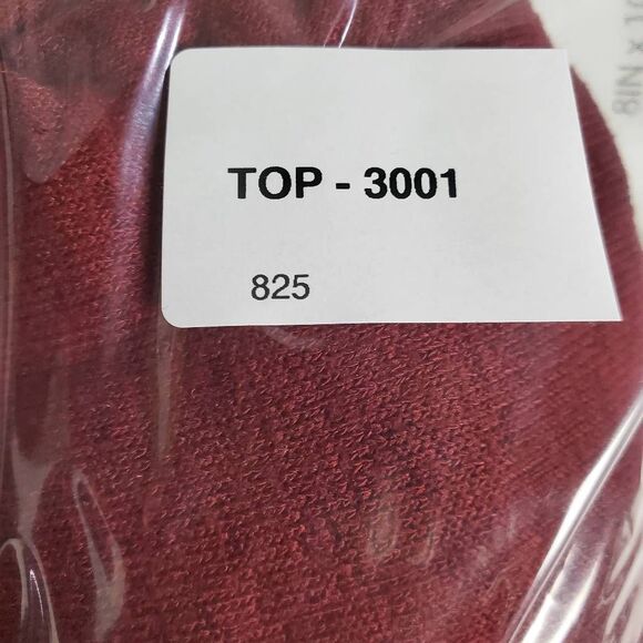 Banana Republic Luxespun Women’s Rust Red Long Sleeve Top Size Large - Picture 6 of 6